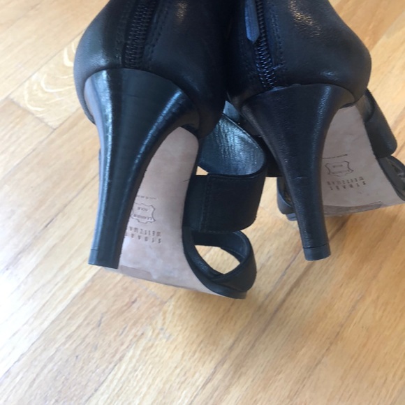 Stuart weitzman black stewpot heels - Picture 3 of 5